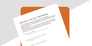 Interview Questions Hot tub not heating